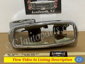 1963 Cadillac Fleetwood Deville Eldorado RIGHT PASSENGER SIDE REAR BUMPER END TAIL LIGHT HOUSING #3512758